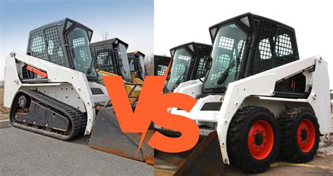 wheeled skid steer on slope|wheeled skid steer vs track.